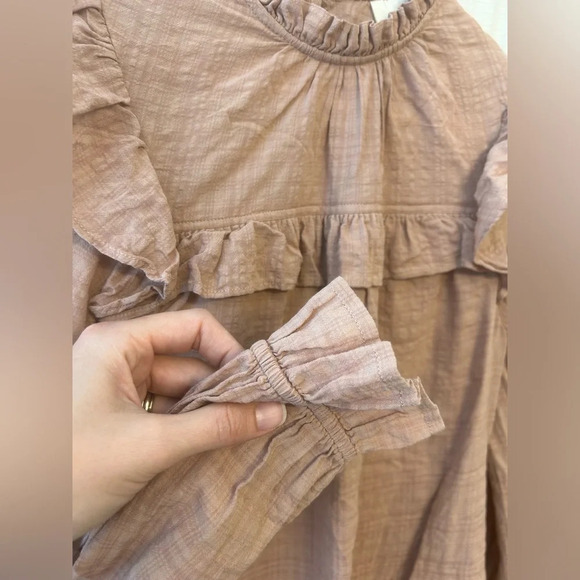 Universal Thread Long Sleeve mauve pink blouse size S - Picture 3 of 6